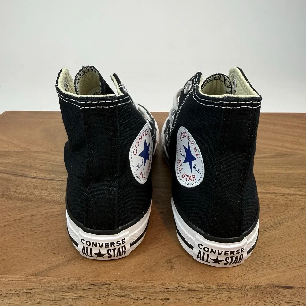 New Little Kids Converse Chuck Taylor All‎ Star High Black Sneaker Sz 11 C